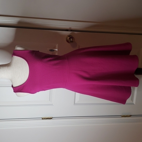 OLD navy sleeveless fuchsia dress size S NWT - Picture 1 of 16